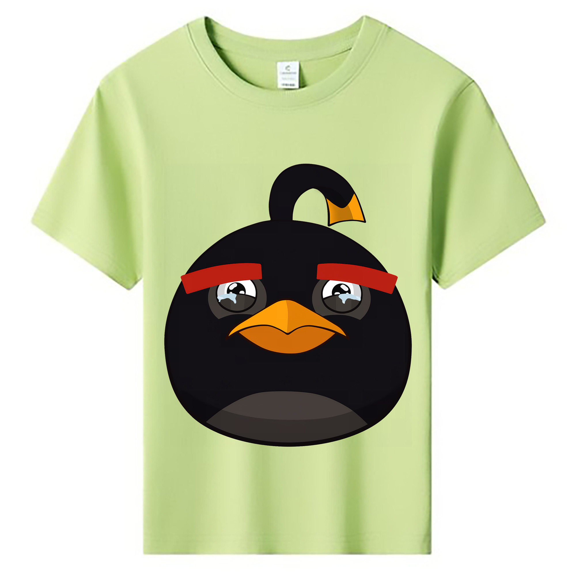 （画像用） Angry Birds アングリーバード 綿100％キッズTシャツ（フロントプリント）